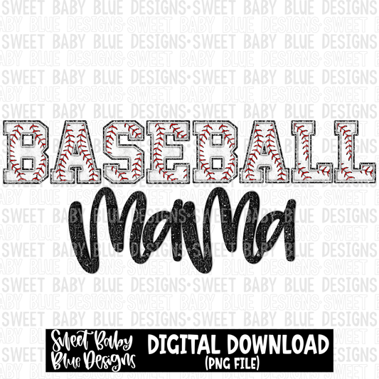 Baseball mama- 2023 - PNG file- Digital Download