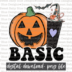 Basic- Halloween-2021- PNG file- Digital Download