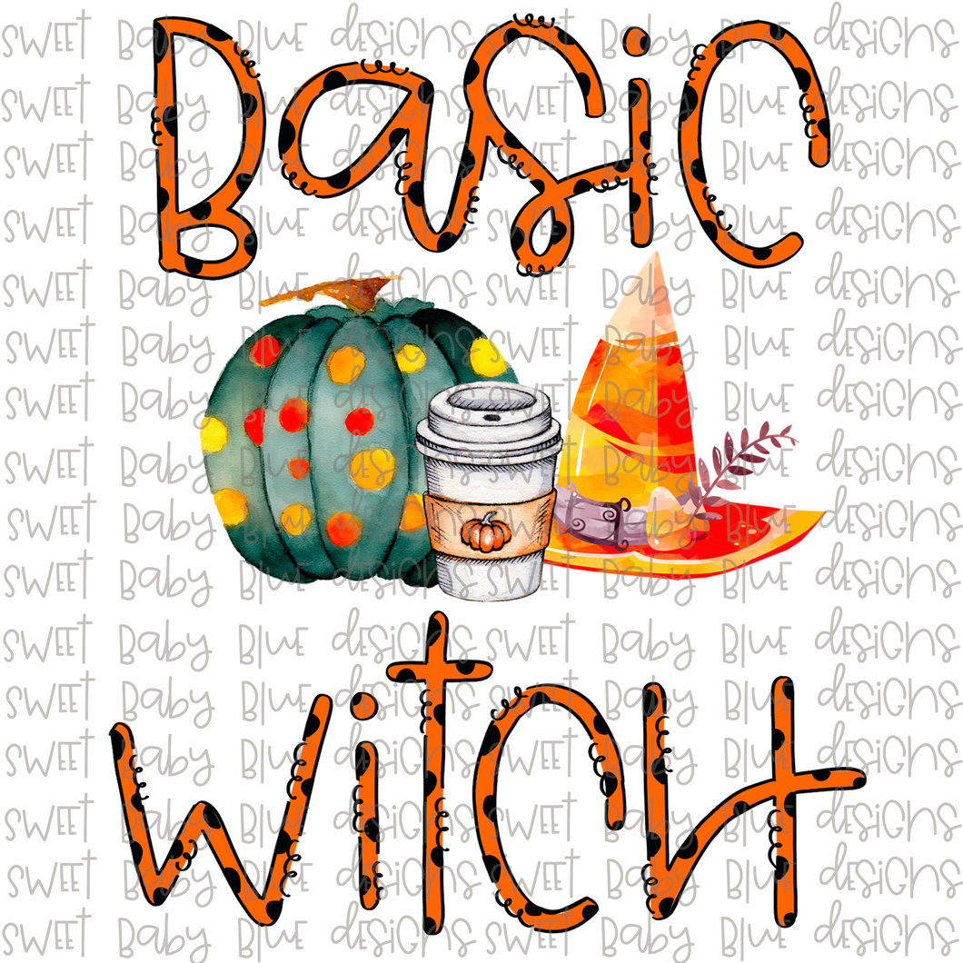 Basic Witch PNG file- Digital Download