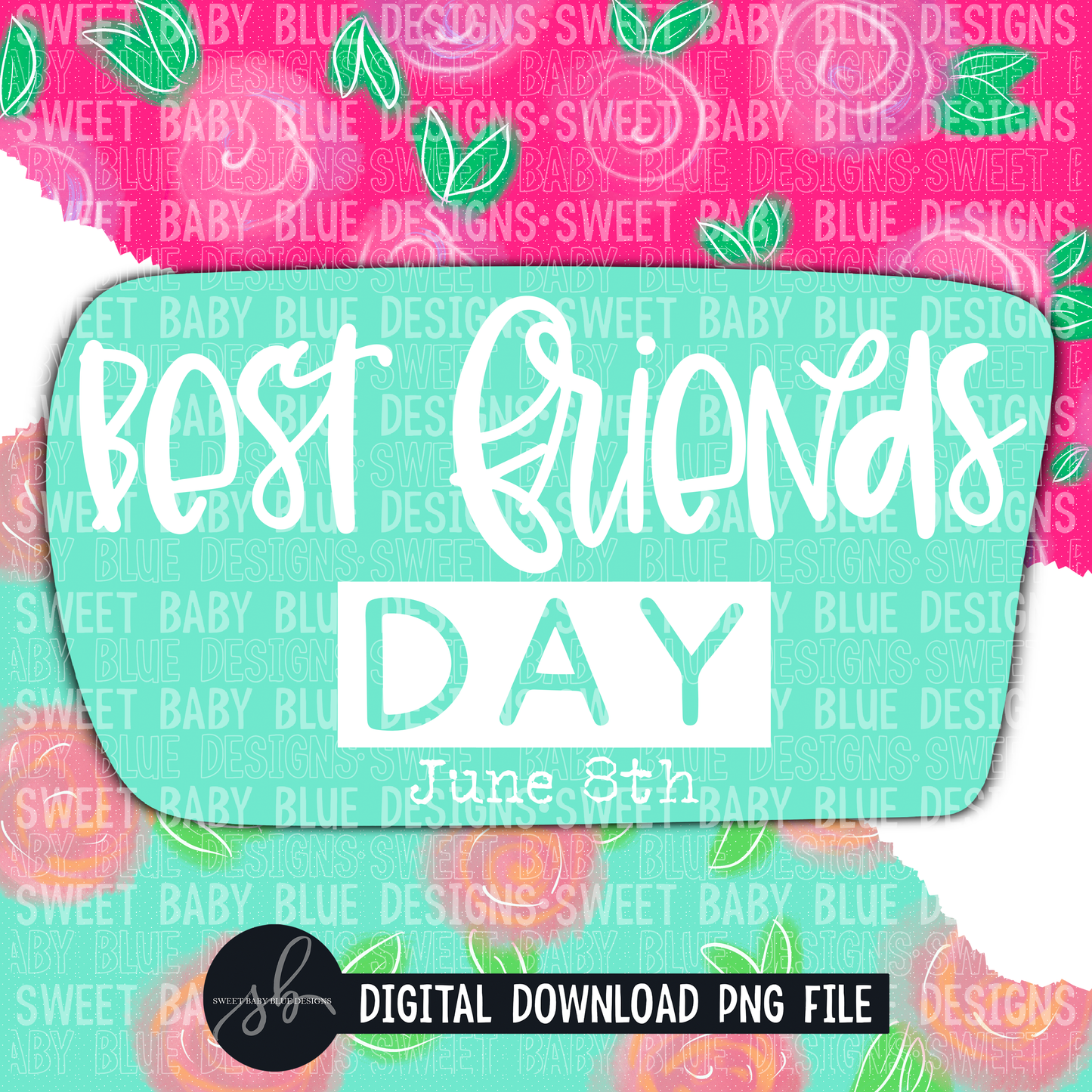 Best friends day- Interactive post- 2022- PNG file- Digital Download