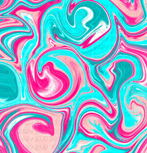 Blue and Pink swirl digital paper- PNG file- Digital Download