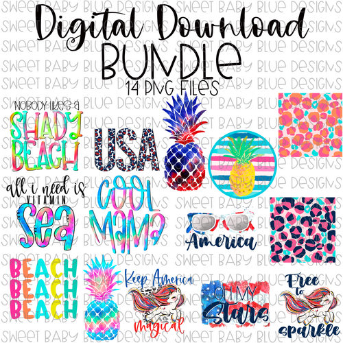 Bundle- PNG file- Digital Download