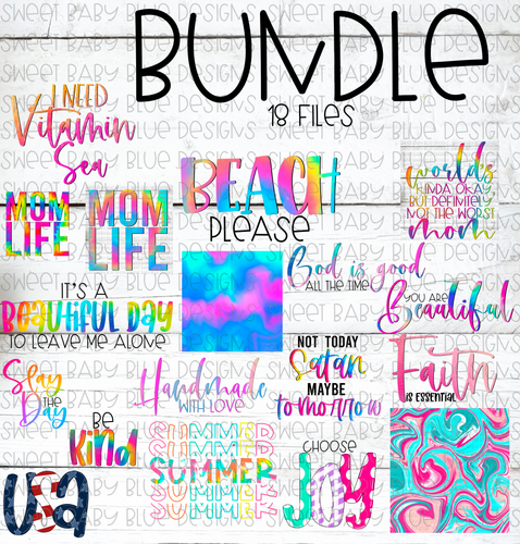 BUNDLE- PNG file- Digital Download