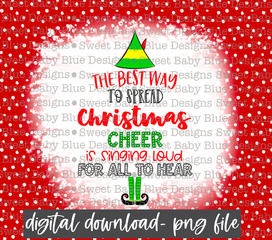 Christmas cheer- Christmas- 20oz skinny tumbler - PNG file- Digital Download