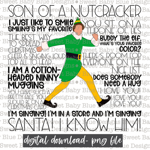 Christmas quotes- Christmas- PNG file- Digital Download