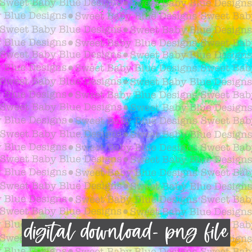 Colorful cloud- Digital paper- 2021- PNG file- Digital Download