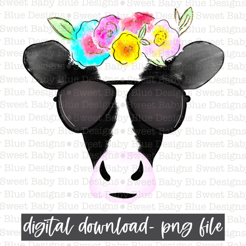Cow- Element- 2021- PNG file- Digital Download