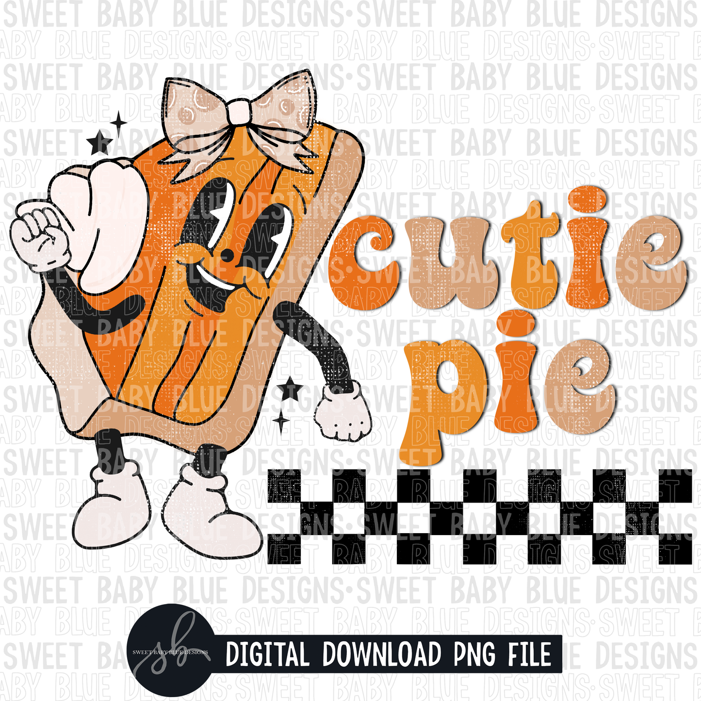 Cutie pie- Fall- 2022 - PNG file- Digital Download
