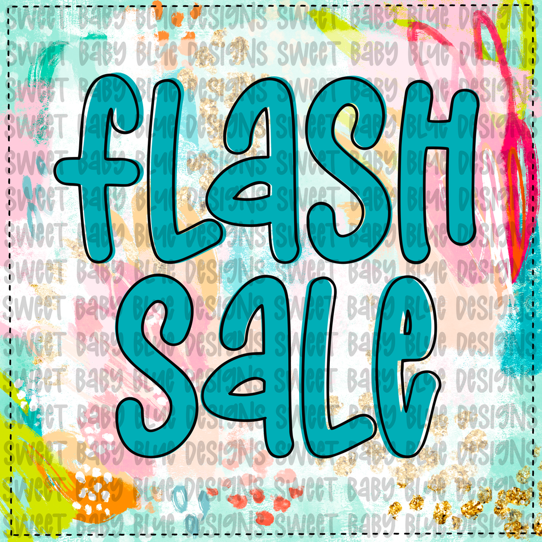Flash sale- Interactive Post- PNG file- Digital Download