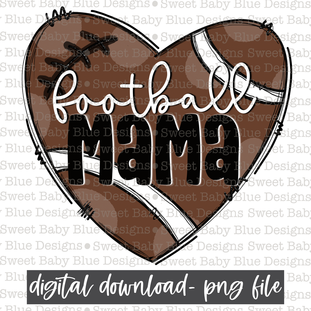 Football mama - 2021- PNG file- Digital Download