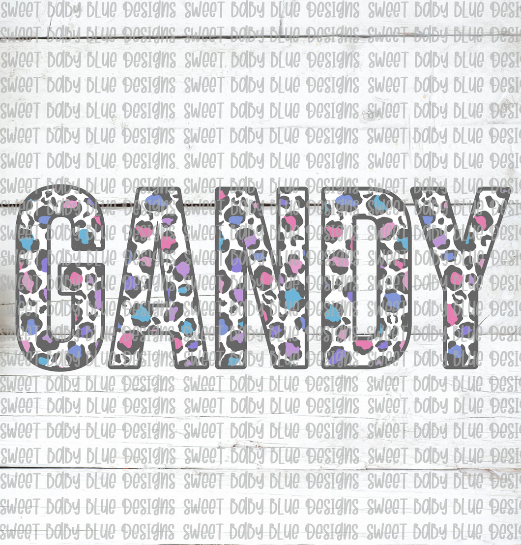 Gandy- PNG file- Digital Download