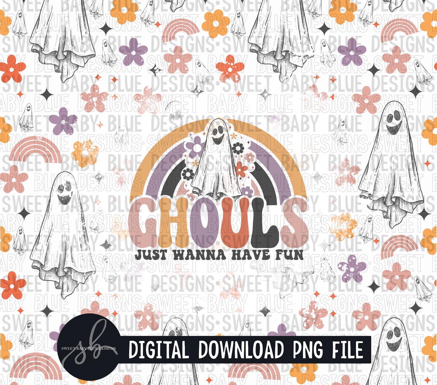 Ghouls just wanna have fun- 20 oz. skinny tumbler- 2022 -PNG file- Digital Download