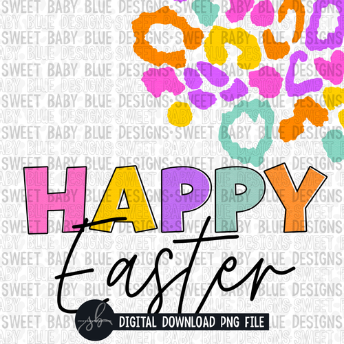 Happy Easter- Interactive post- 2022- PNG file- Digital Download