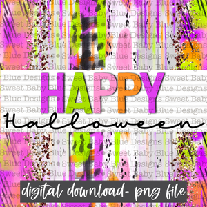 Happy Halloween- Halloween- Interactive - 2021- PNG file- Digital Download