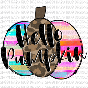 Hello Pumpkin- PNG file- Digital Download