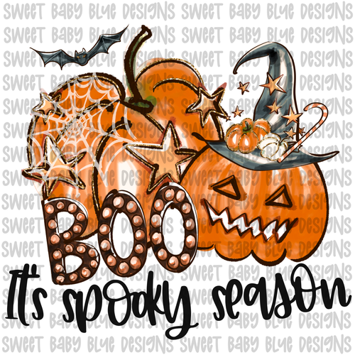 It's spooky season- Halloween- PNG file- Digital Download