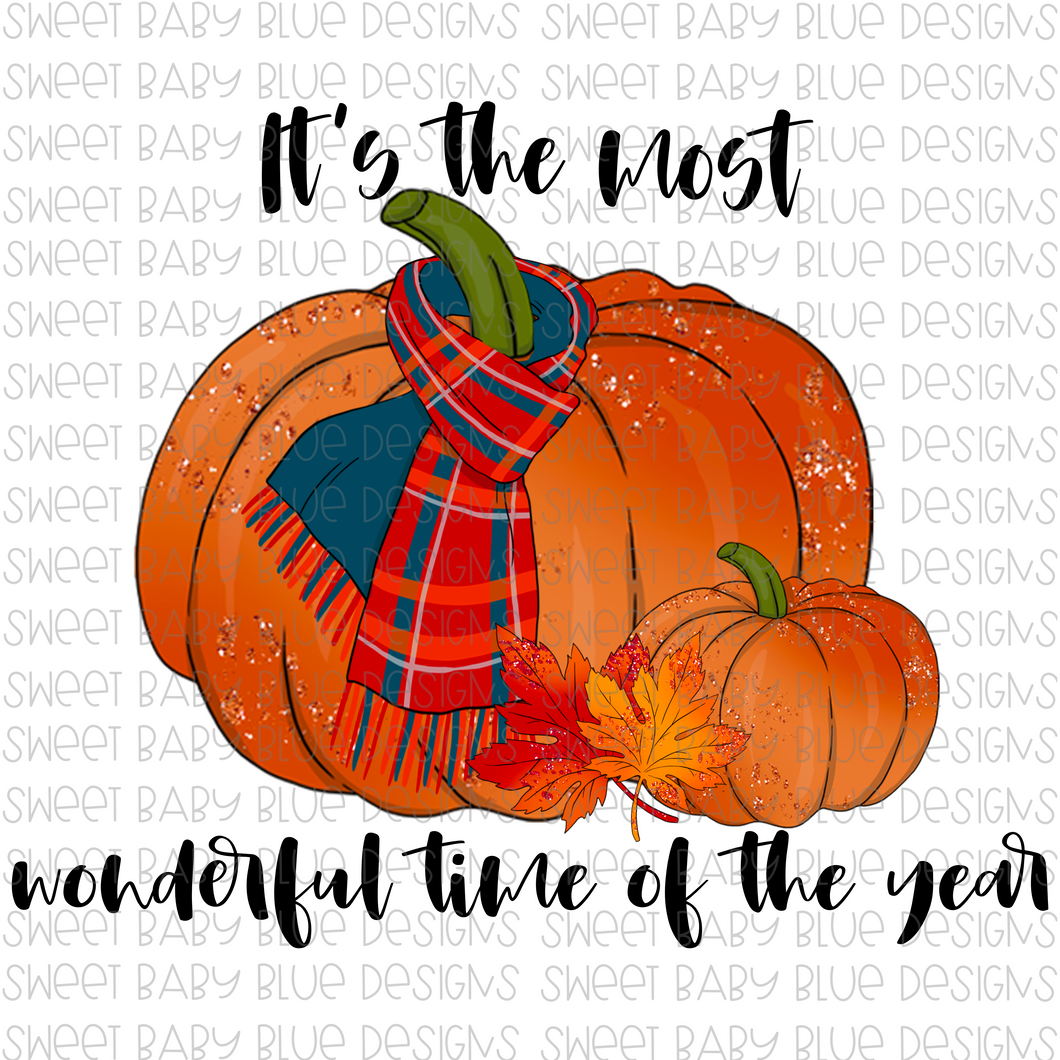 It's the most wonderful time of the year- PNG file- Digital Download