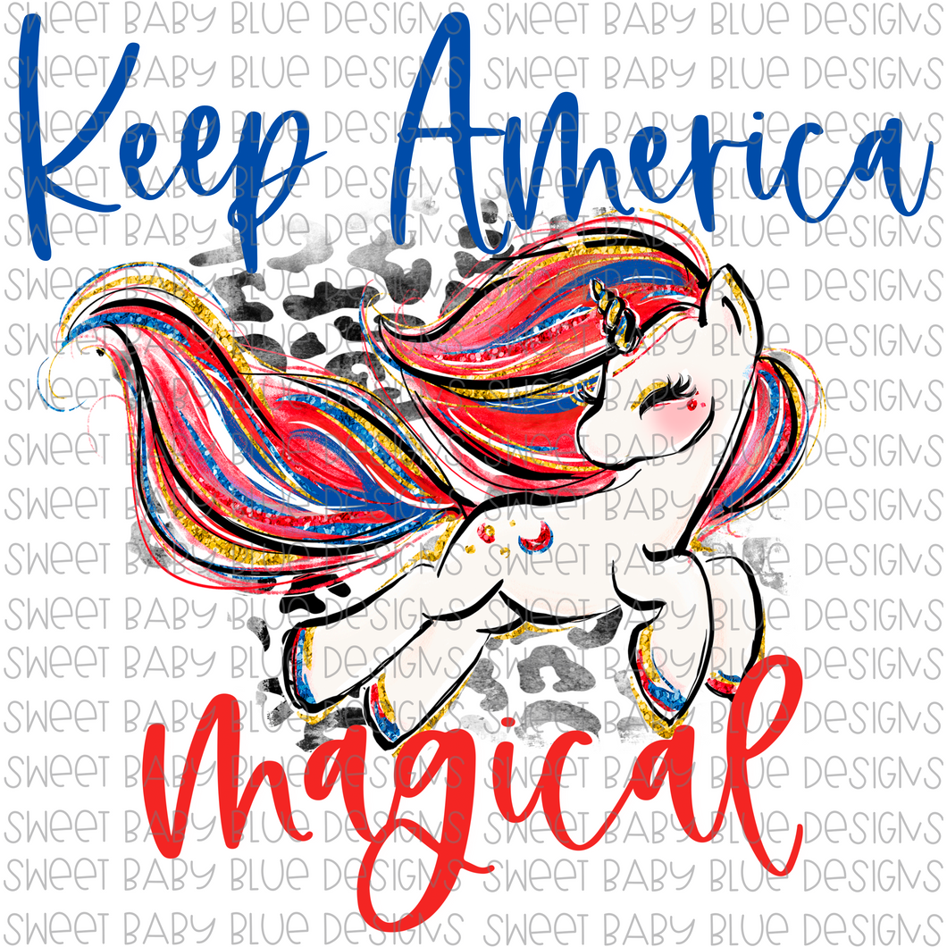 Keep America magical- PNG file- Digital Download