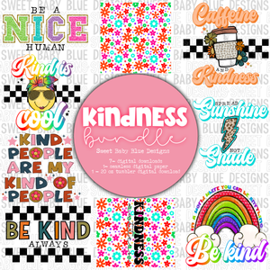 Kindness bundle- 2022- PNG file- Digital Download