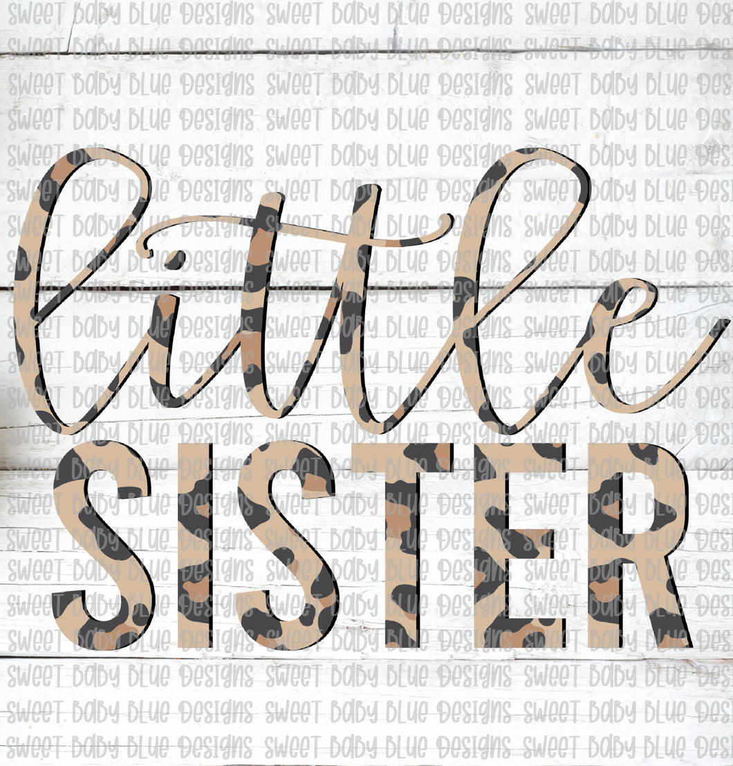 Little sister- PNG file- Digital Download