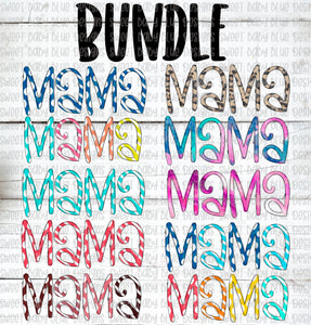 Mama- BUNDLE PNG file- Digital Download