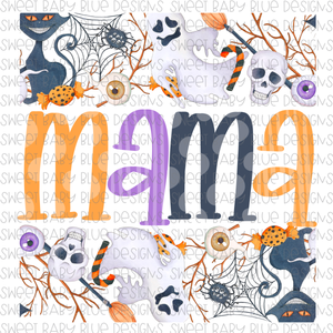 Mama- Halloween Frame- PNG file- Digital Download