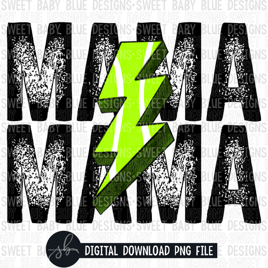 Mama- Tennis bolt- 2022- PNG file- Digital Download
