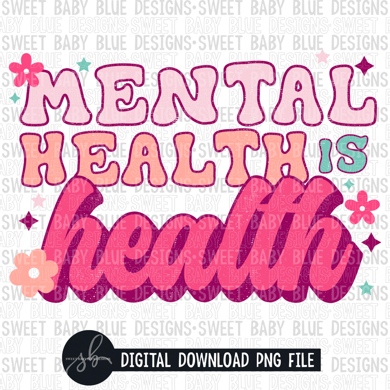 Mental Health clipart, instant download, Sublimation graphics, PNG