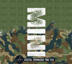 Mini- Camo- 20 oz. skinny tumbler- 2022 -PNG file- Digital Download