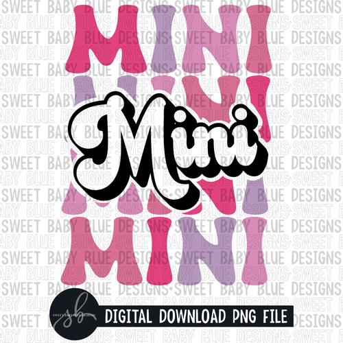 Mini - Stacked- Valentine's Day - 2022 - PNG file- Digital Download