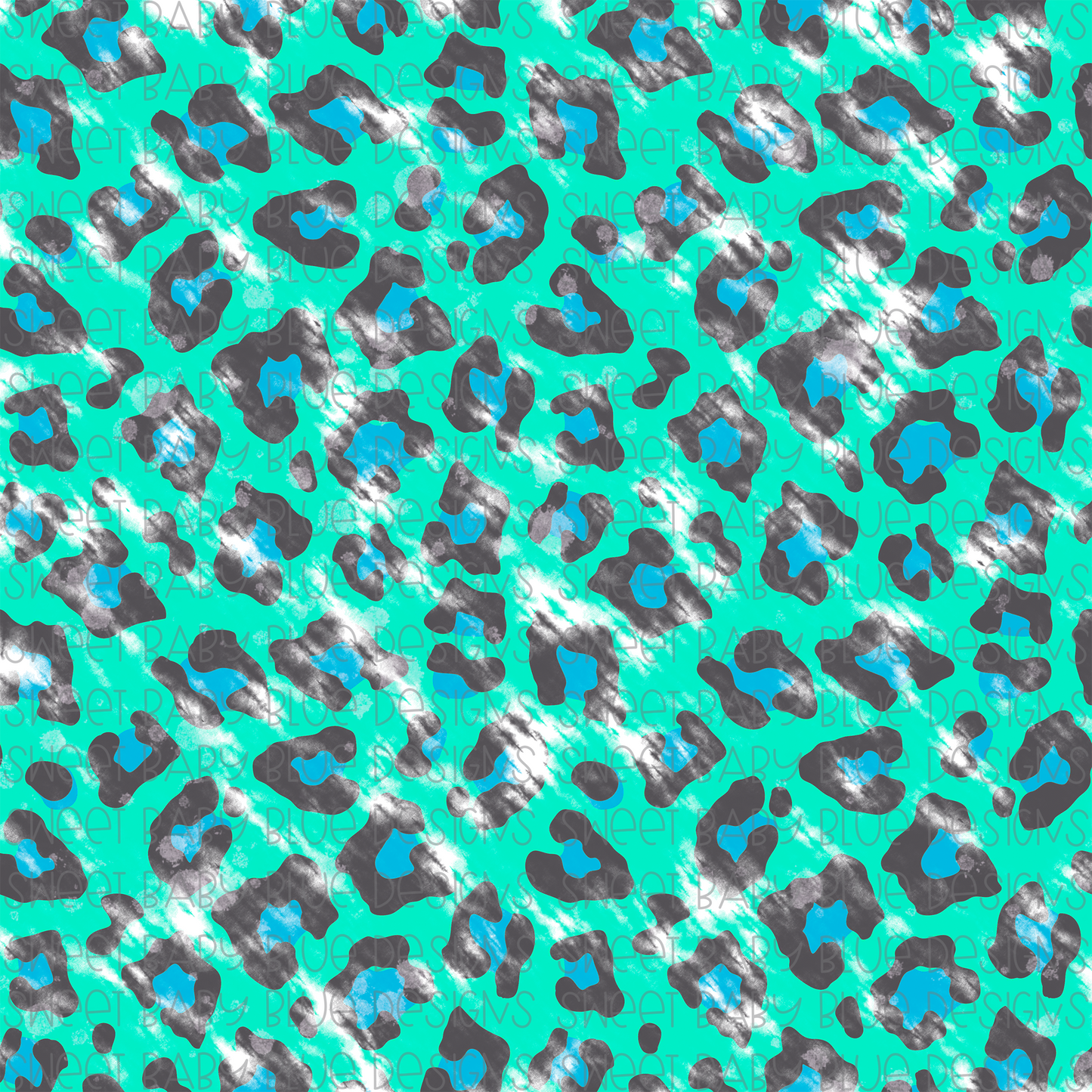 Leopard Grunge Digital paper- PNG file- Digital Download