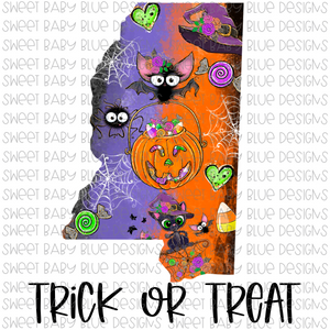 Mississippi Trick or treat- Halloween- PNG file- Digital Download