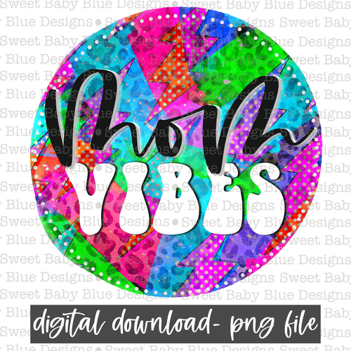 Mom vibes- Retro- Groovy- Bolts- 2021 - PNG file- Digital Download