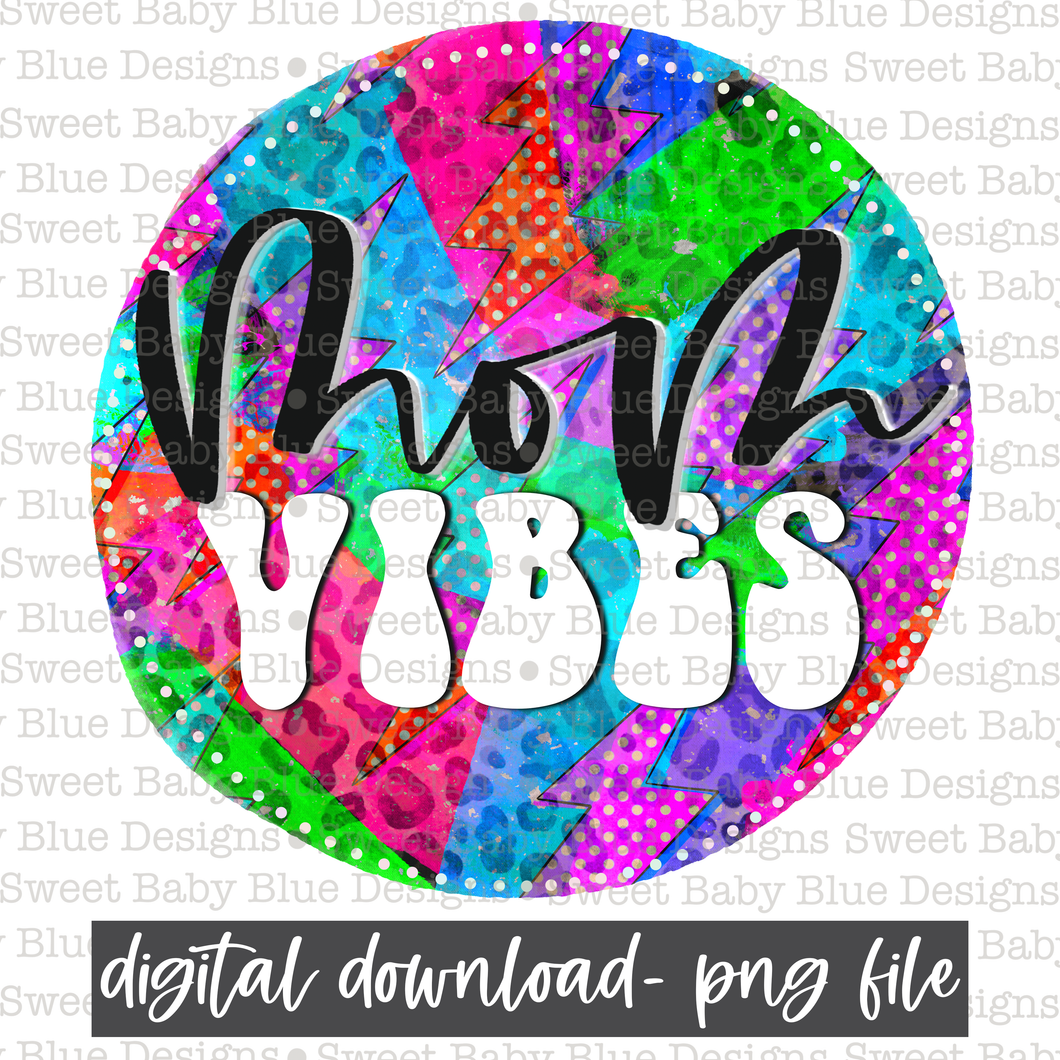Mom vibes- Retro- Groovy- Bolts- 2021 - PNG file- Digital Download