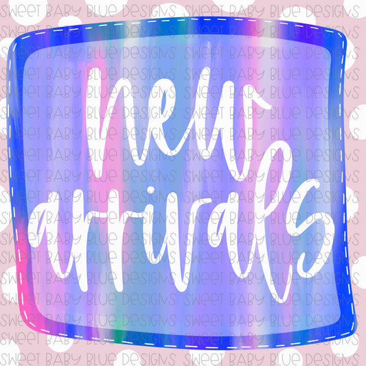 New arrivals- Interactive post- PNG file- Digital Download