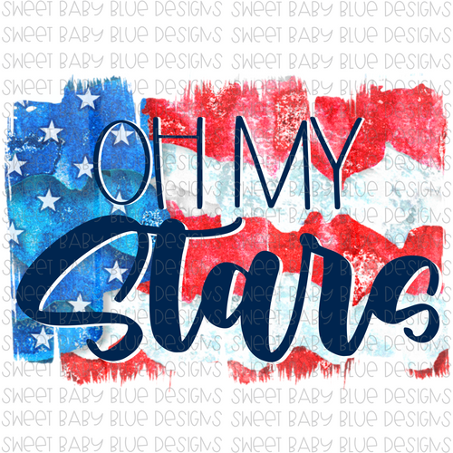 Oh my stars- Summer- PNG file- Digital Download