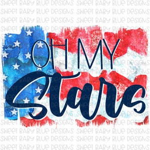 Oh my stars- Summer- PNG file- Digital Download
