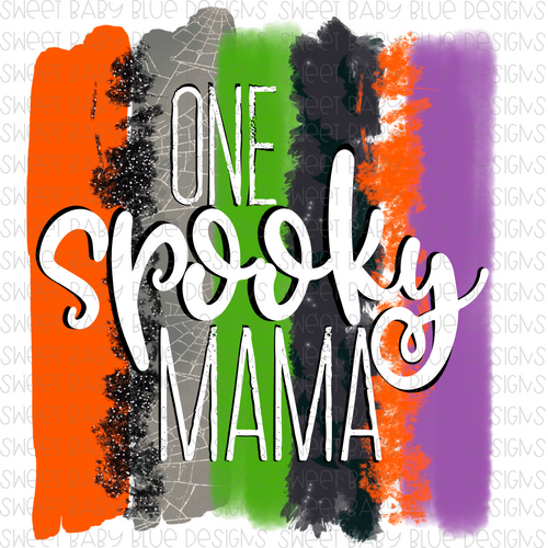 One spooky mama- Halloween- PNG file- Digital Download