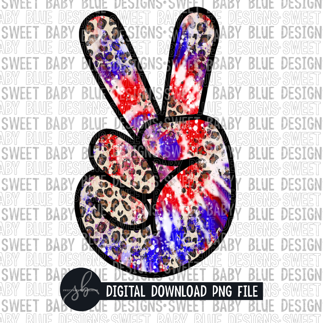 Peace- 4th of July- Summer- 2022- PNG file- Digital Download
