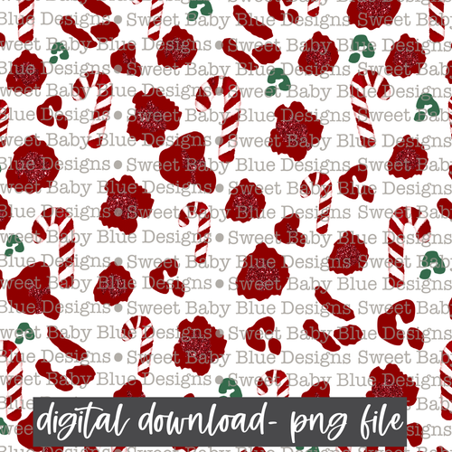 Peppermint digital paper- Christmas- Digital paper -  PNG file- Digital Download