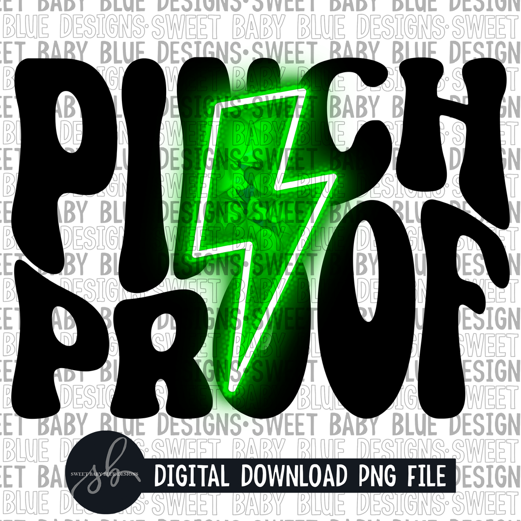 Pinch proof- Clover bolt- St Patrick's Day- 2022 - PNG file- Digital Download