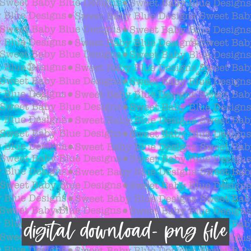 Purple- Tie Dye Brushstroke- Digital Paper- 2020- PNG file- Digital Download