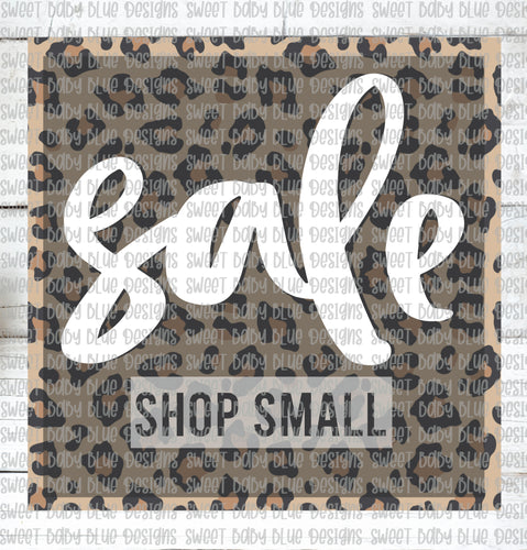 Sale- Shop small- Interactive post- PNG file- Digital Download