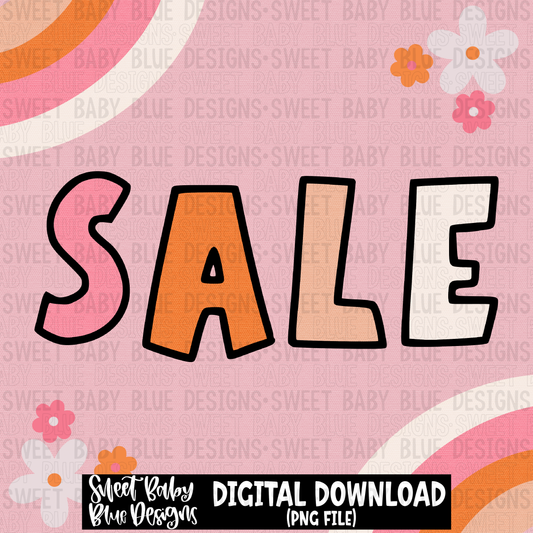 Sale- Retro - Interactive post- 2023- PNG file- Digital Download