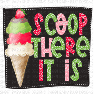 Scoop there it is- PNG file- Digital Download