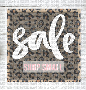 Sale- Shop small- Interactive post- PNG file- Digital Download