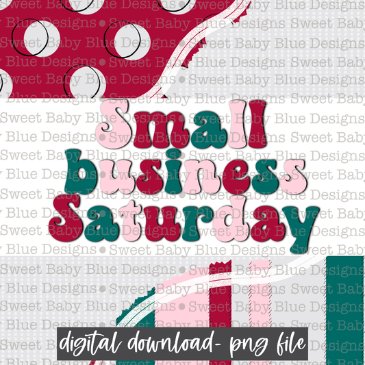 Small business Saturday- Holiday - Interactive post - 2021- PNG file- Digital Download