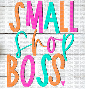 Small shop boss- PNG file- Digital Download