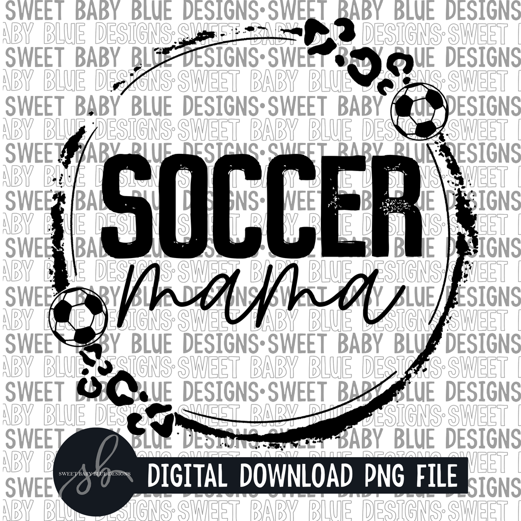 Soccer mama- Single color- 2022 - PNG file- Digital Download