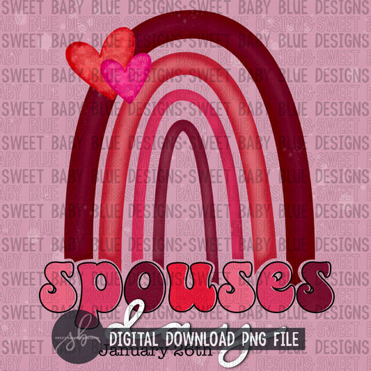 Spouses day-  Interactive post - 2022 -PNG file- Digital Download